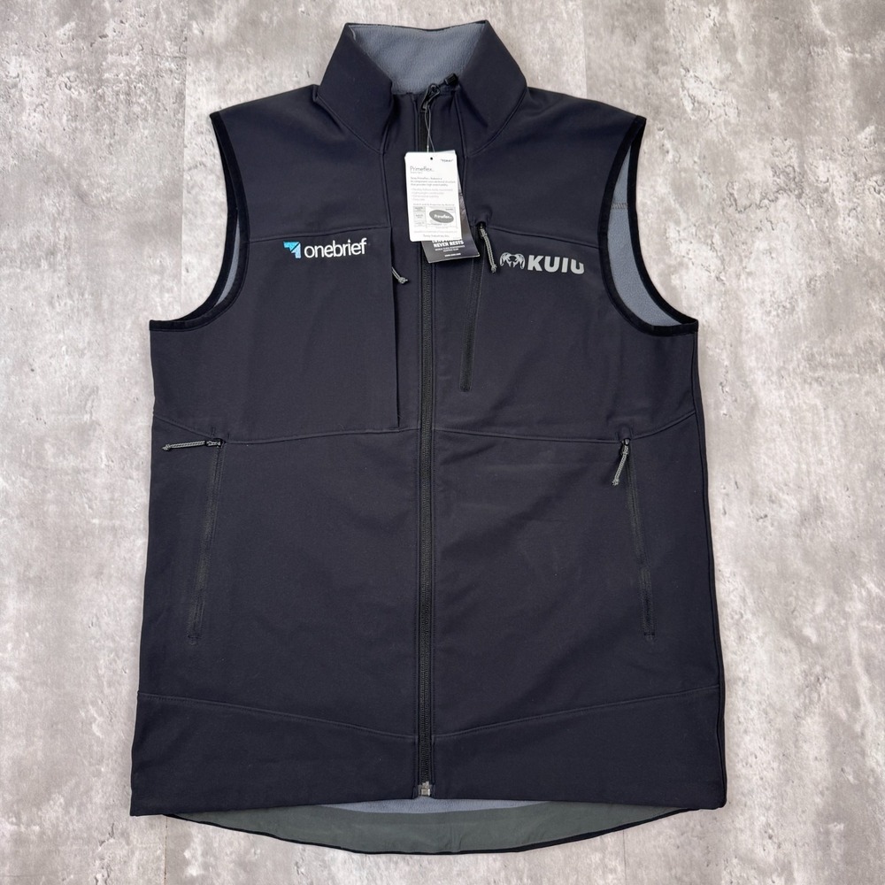 KUIU Guide PRO Vest Men's Medium Black Hunting‎ Camo Valo Primeflex DWR NWT